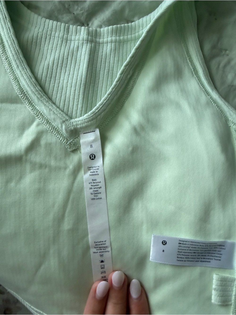 Lululemon Ribbed Tank - Picture 5 of 5
